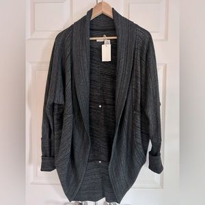 Aritzia Wilfred | Diderot Sweater | Space Dye H.black | Sz: Small NWT